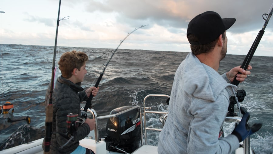 Fishing At Cape Point, South Africa