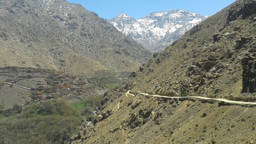 Atlas Mountains In Morocco