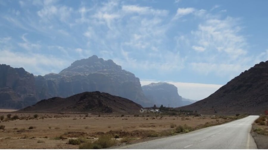 Drive to Wadi Rum