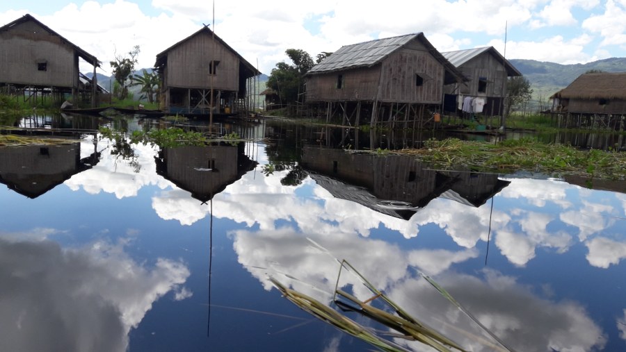 See the Houses on the Inle Lake