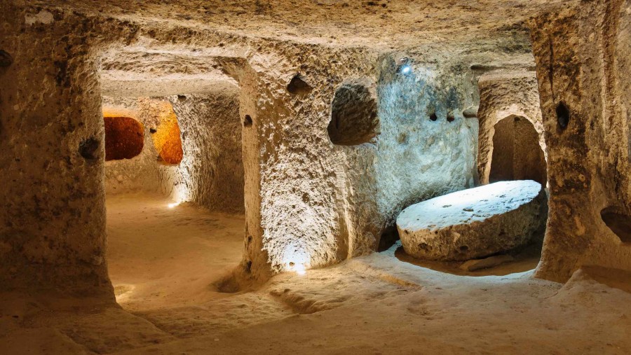 Underground cities in Turkey