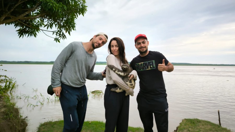 Travellers in Iquitos