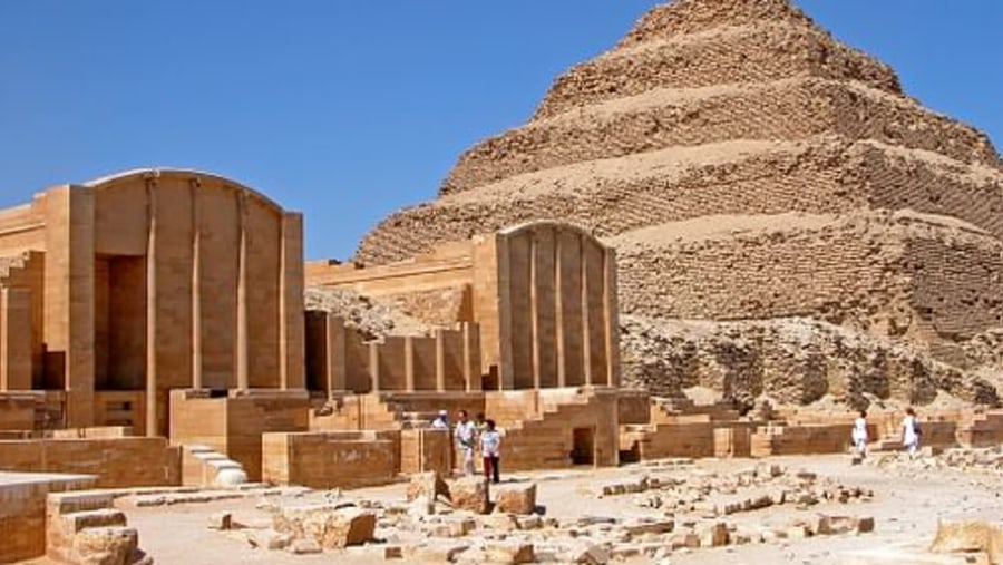 Saqqara Plateau - Pyramid of Djozer