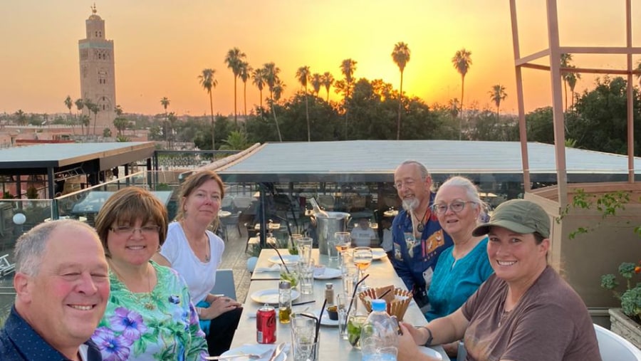 Dîner à Marrakech