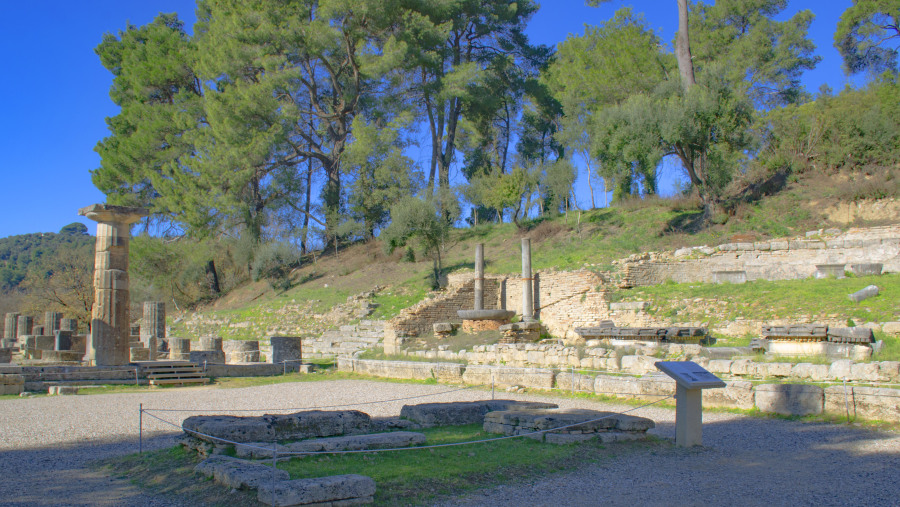 The altar of Hera