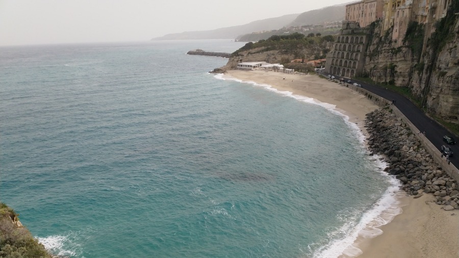 Beach in Tropea