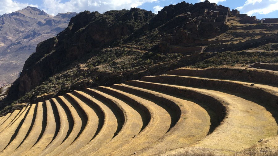 Ancient archaeological site in Pisac