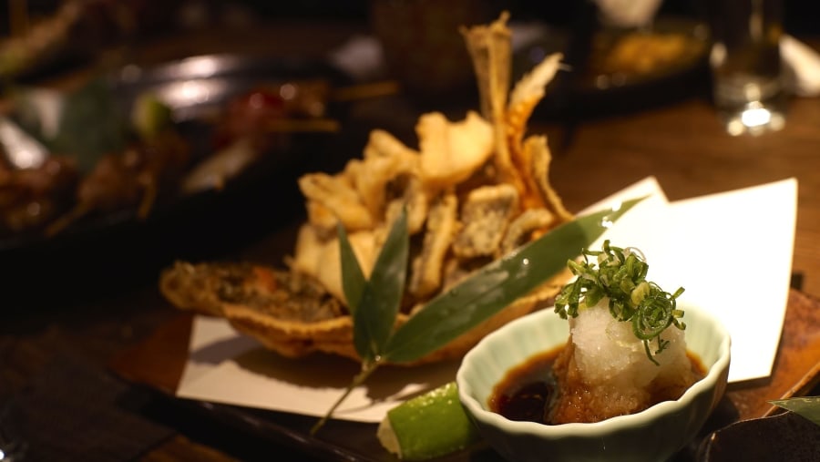 Feast on Korinbo - Kaiseki dishes in a high end restaurant in Osaka