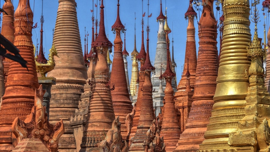 Visit the Pagodas of Indein, Myanmar