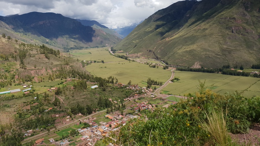 Incas Valley Aerial View