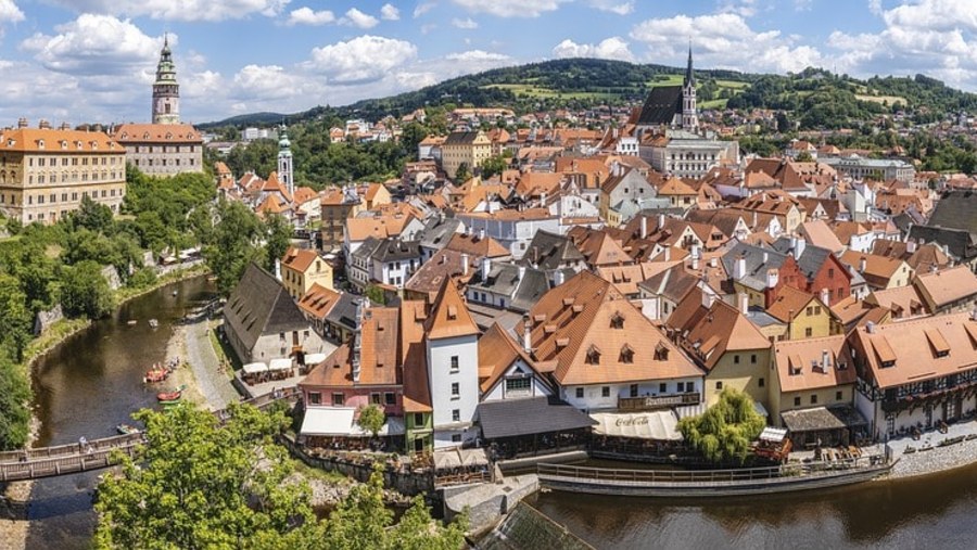 The River in Cesky Krumlov