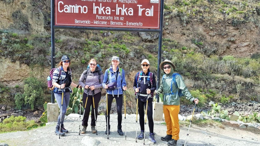 Start of teh Inca Trail