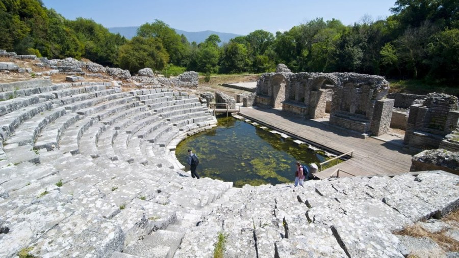 Butrint was an ancient Greek and later Roman city and bishopric in Epirus