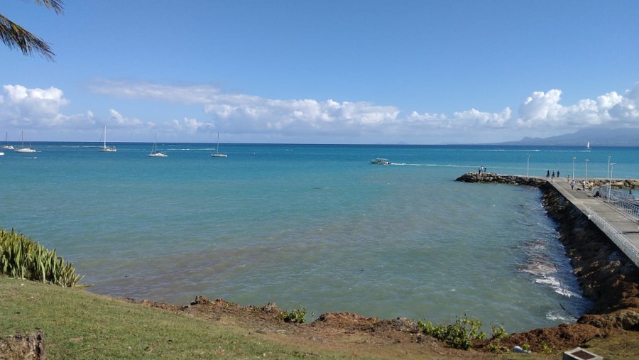 Anse Tabarin departure to ilet du Gosier, Guadeloupe