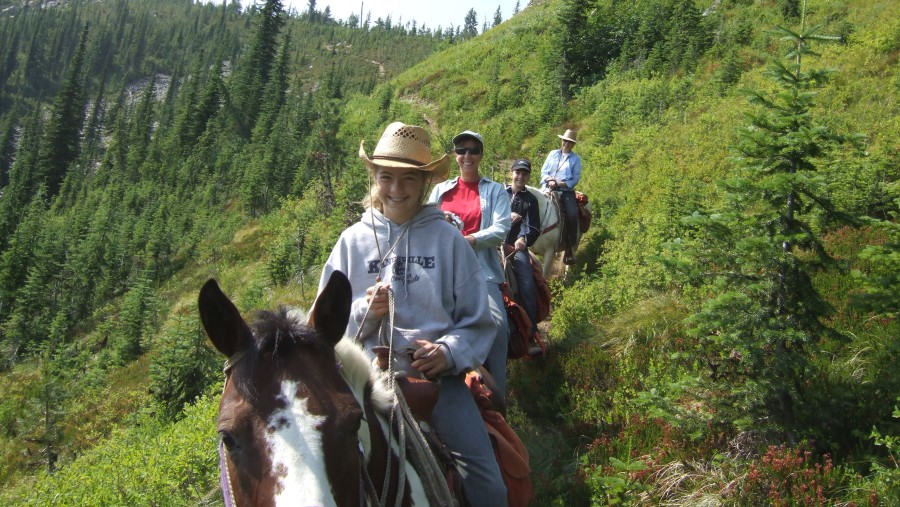 Horse-Riding along Bitterroot Range