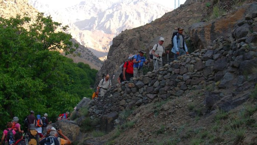 Toubkal mountain 