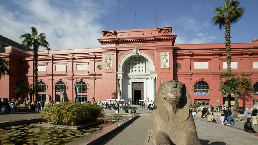 The Egyptian Museum In Cairo, Egypt