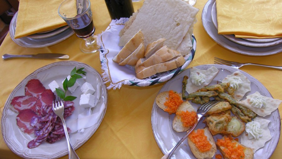 A Sardinian Dinner at A Farm