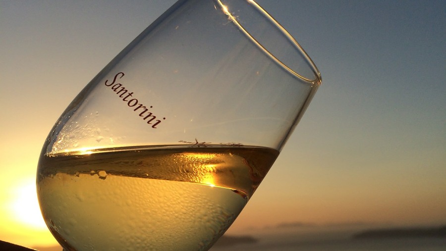 Go on a wine tasting tour of Santorini