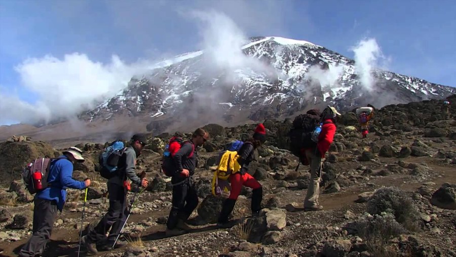 Kilimanjaro trek via Marangu route