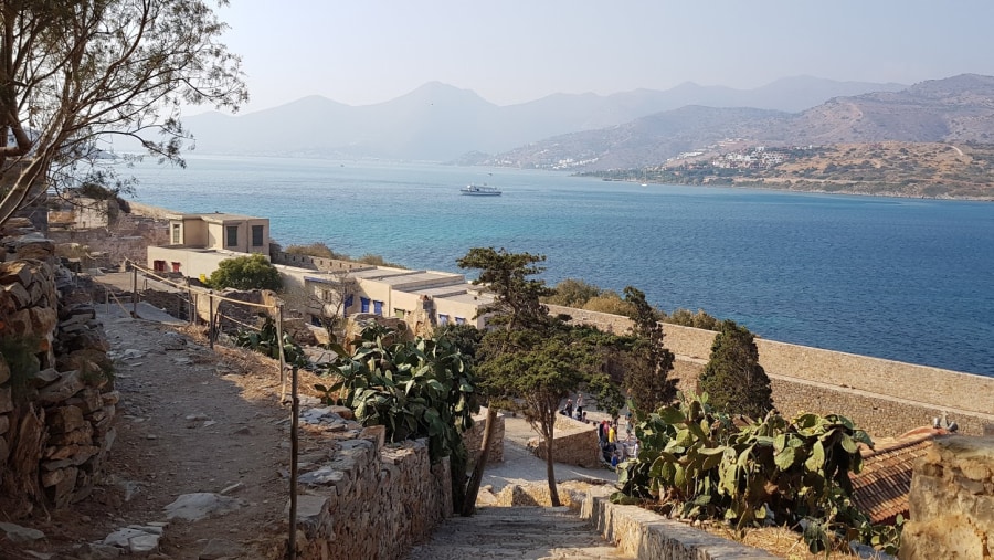 View the Aegean Sea, Crete, Greece