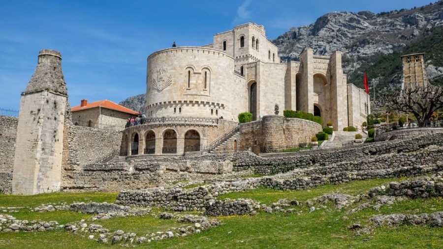 Kruja Castle and Scanderbeg Museum