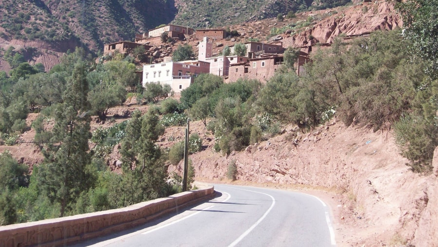 Marvel at the beautiful landscape of Berber villages