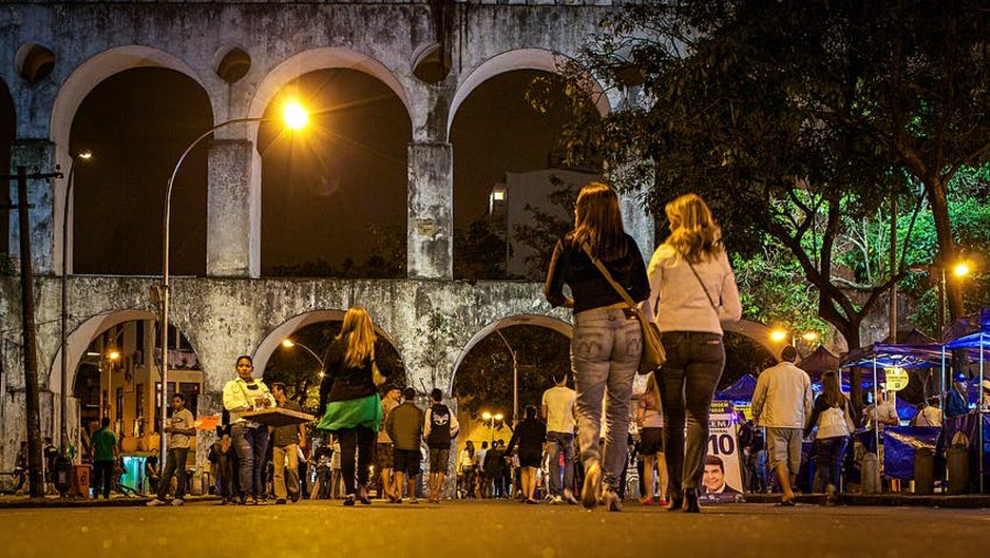 Nighlife in Lapa, Rio