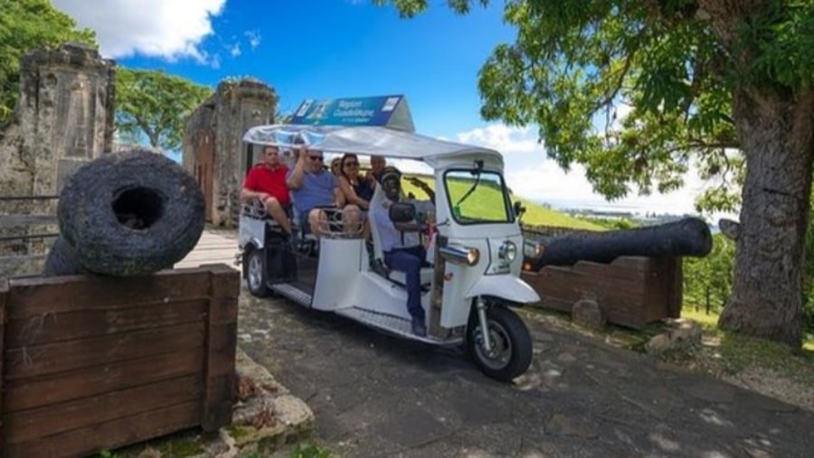 Tuk Tuk Tour around Gosier