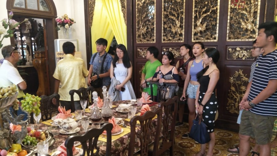 See the Peranakan Mansion from the inside