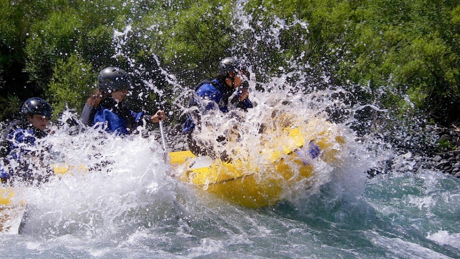 White water rafting