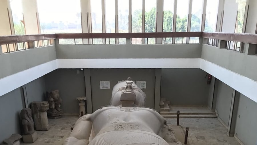 See the Statue of Ramesses II
