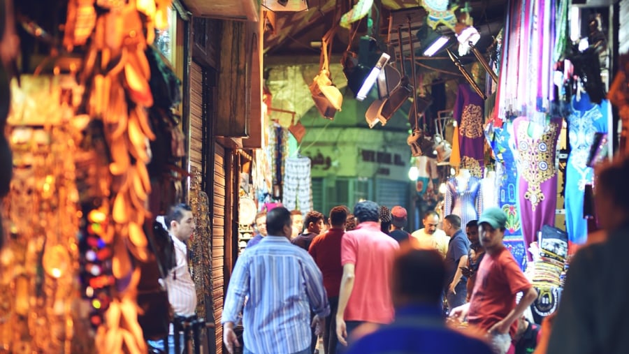 Walk through the Old Markets of Cairo