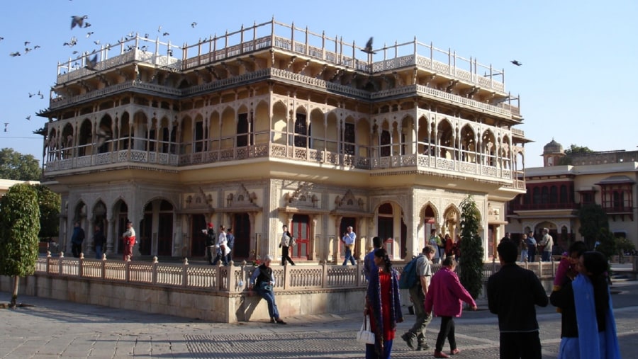 City Palace in Jaipur.