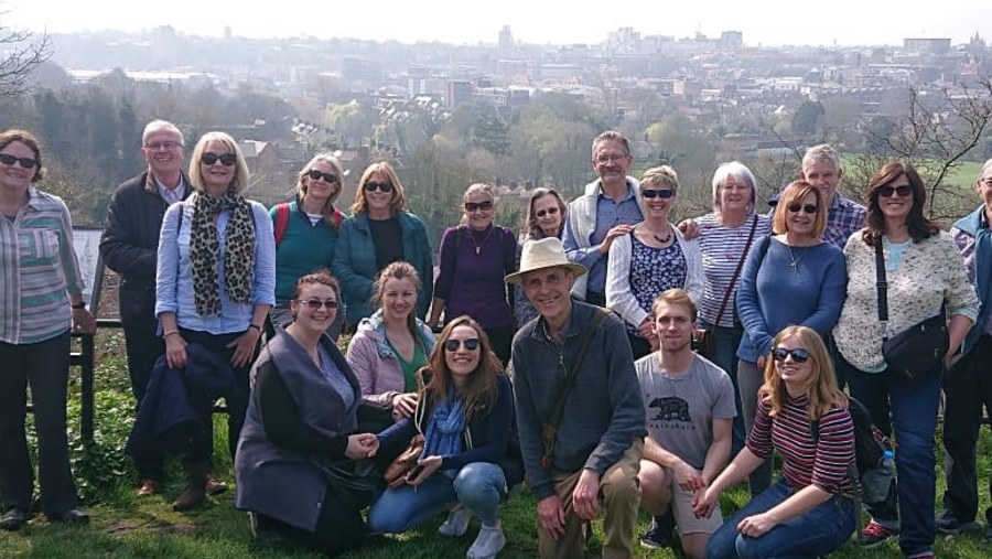 Shardlake's Norwich Tour on Kett's Heights