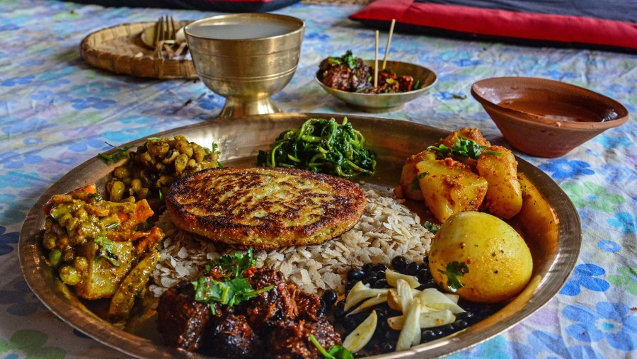 Indulge in the local Nepali Food