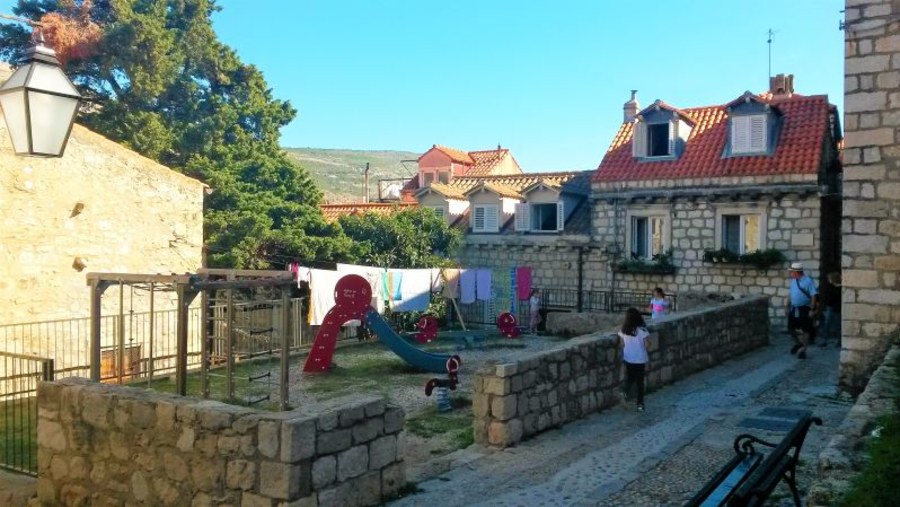 Local Playground in Dubrovnik