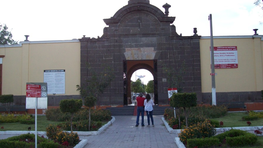 Mezquitan Cemetery In Mexico