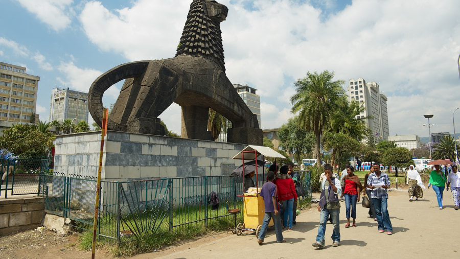 Monument to the Lion of Judah, Addis Ababa