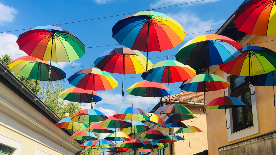 Umbrella Village , Budapest