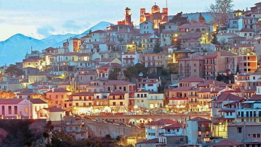 Panoramic View of Arachova