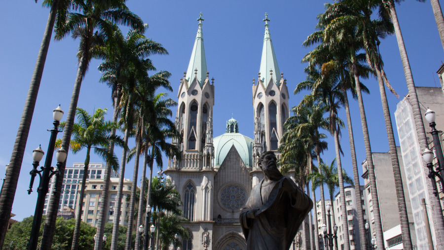 Explore São Paulo Cathedral, Brazil