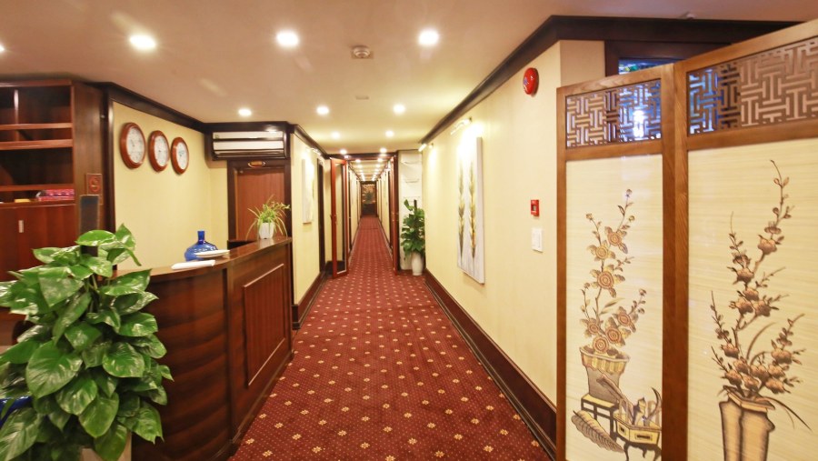 Corridor On Luxury La Pinta Cruise