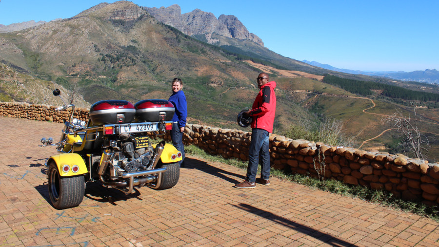 Ride a Trike through Slanghoek Valley