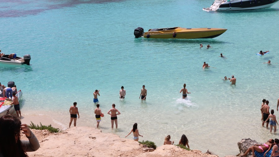 Enjoy in the clear blue waters of the Comino Islands
