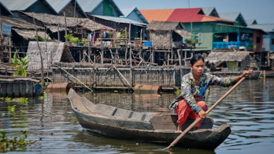 Floating village of Kampong Phluk