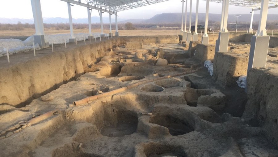 Excavation site in Gabala