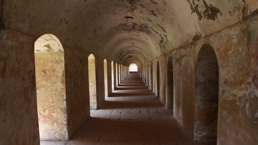 Arched hallways