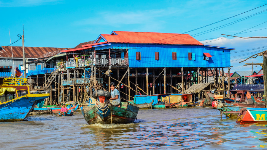 Sail to the Cambodian floating village