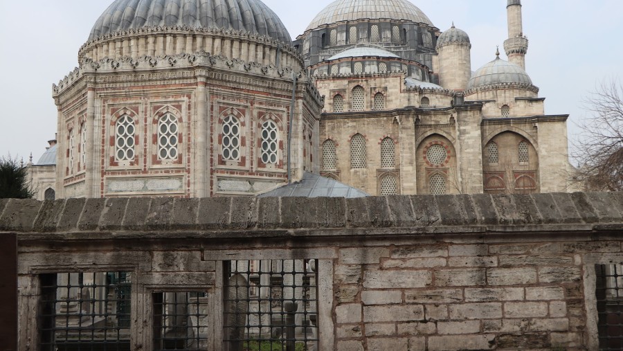 Admire the Sehzade Mosque